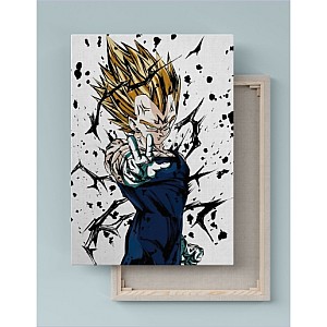 Quadro Decorativo Canvas Dragon Ball Z Vegeta 01